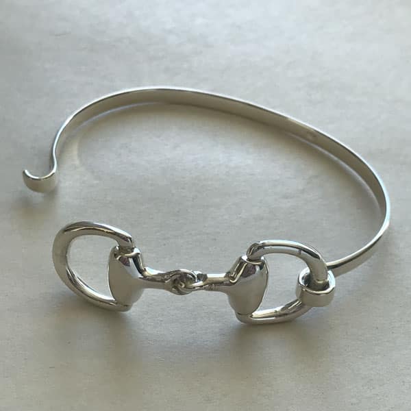 Share more than 89 horse bit bracelet silver super hot - POPPY